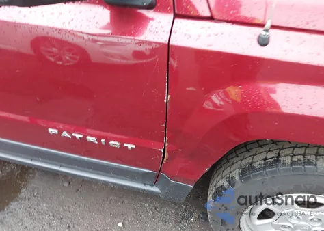 2016 Jeep Patriot Sport из США, поврежденный, VIN 1C4NJPBA4GD747704